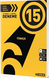 Hız Yayınları 6. Sınıf Türkçe 15 Deneme - Hız Yayınları