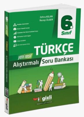 Gizli Yayınları 6. Sınıf Türkçe Araştırmalı Soru Bankası - 1