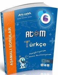 6. Sınıf Türkçe Atom Aşamalı Sorular - Artı Zeka Yayınları