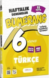 6. Sınıf Türkçe Bumerang 32 Haftalık Denemeleri - Günay Yayınları