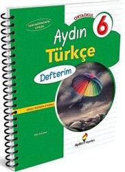 Aydın Yayınları Ortaokul 6 Aydın Türkçe Defterim - Aydın Yayınları