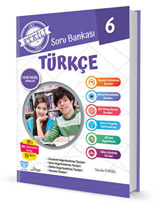 Gendaş Yayınları 6. Sınıf Türkçe Etkili Soru Bankası