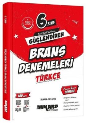 6. Sınıf Türkçe Güçlendiren Branş Denemeleri - 1