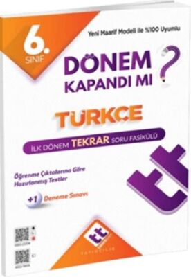 6. Sınıf Türkçe İlk Dönem Tekrar Fasikülü - 1