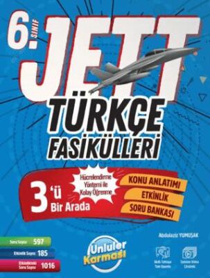 Ünlüler Karması 6. Sınıf Türkçe Jett Fasikülleri - 1