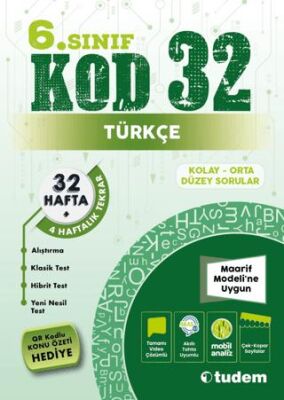 6. Sınıf Türkçe Kod 32 - 1