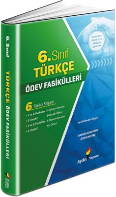 Aydın Yayınları Ortaokul 6 Türkçe Ödev Fasikülleri - 1