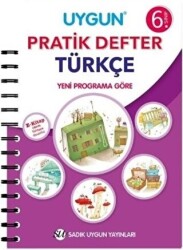 6. Sınıf Türkçe Pratik Defter - Sadık Uygun Yayınları