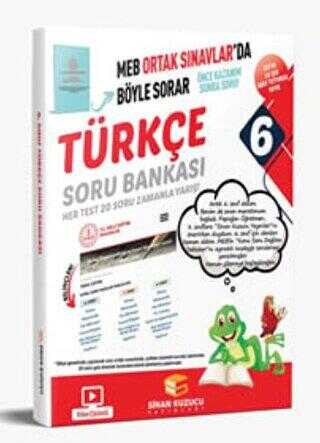 Sinan Kuzucu Yayınları 6. Sınıf Türkçe Soru Bankası