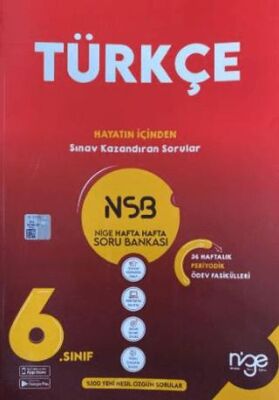 Startfen Yayınları 6. Sınıf Türkçe Soru Bankası - 1