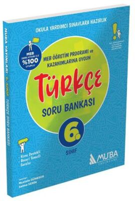 Muba Yayınları 6. Sınıf Türkçe Soru Bankası - 1