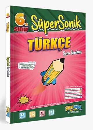 Süpersonik Yayınları 6. Sınıf Türkçe Soru Bankası