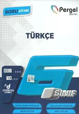 Pergel Yayınları 6. Sınıf 2022 Türkçe Soru Bankası Kitap - 1