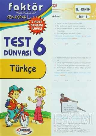 6. Sınıf Türkçe Test Dünyası