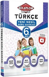Evrensel İletişim Yayınları 6. Sınıf Exatlon Serisi Türkçe Yeni Nesil Soru Bankası - Evrensel İletişim Yayınları