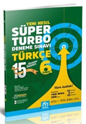 Model Eğitim Yayıncılık 6. Sınıf Türkçe Yeni Nesil Süper Turbo Deneme Sınavı - Model Eğitim Yayıncılık