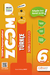 Günay Yayınları 6. Sınıf Türkçe Zoom Serisi Soru Bankası - Günay Yayınları