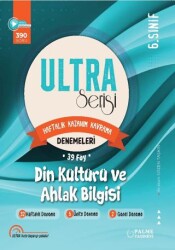 6. Sınıf Ultra Serisi Din Kültürü ve Ahlak Bilgisi Denemeleri 39 Föy - Palme Yayınları