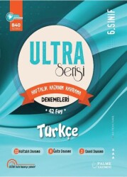 6. Sınıf Ultra Serisi Türkçe Denemeleri 42 Föy - Palme Yayınları
