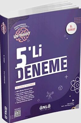 Ünlü Yayınları 6. Sınıf Us-Teroit 5’li Deneme - 1