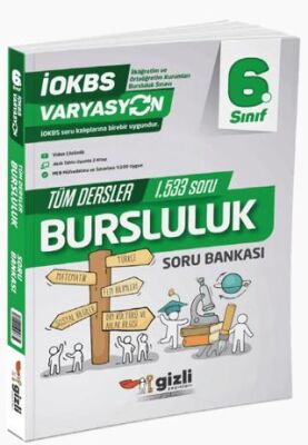 Gizli Yayınları 6. Sınıf Varyasyon Tüm Dersler Bursluluk Soru Bankası - 1