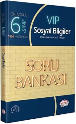 Editör Yayınevi 6. Sınıf VIP Sosyal Bilgiler Soru Bankası - 1
