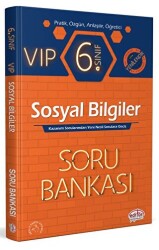 Editör Yayınevi 6. Sınıf VIP Sosyal Bilgiler Soru Bankası - Editör Yayınevi