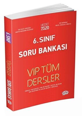 6. Sınıf VIP Tüm Dersler Soru Bankası - 1