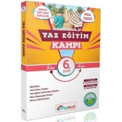 6. Sınıf Yaz Eğitim Kampı Tatil Kitabı - KÖŞEBİLGİ YAYINLARI