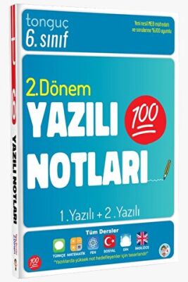Tonguç Akademi 6. Sınıf Yazılı Notları 2. Dönem 1 ve 2. Yazılı - 1