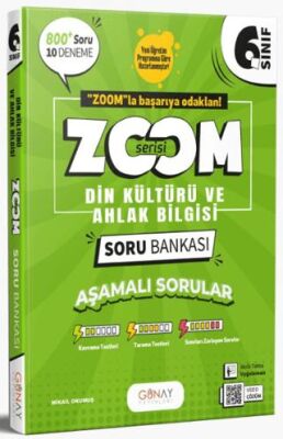 6. Sınıf Zoom Serisi Din Kültürü ve Ahlak Bilgisi Soru Bankası - 1