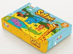 60 Parça Puzzle - Safari - Eolo Yayıncılık