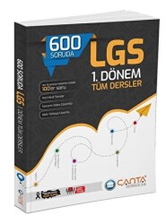 Çanta Yayınları 600 Soruda LGS 1. Dönem Tüm Dersler - Çanta Yayınları
