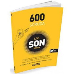 Hız Yayınları 600 Soruda LGS Son - Hız Yayınları