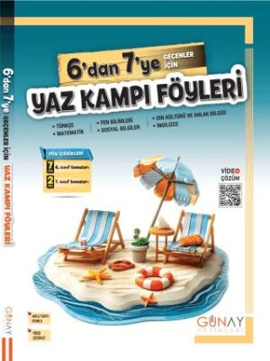 6`dan 7`ye Geçenler İçin Yaz Tatili Föyleri - 1