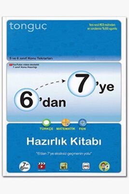 Tonguç Akademi 6`dan 7`ye Hazırlık Kitabı - 1