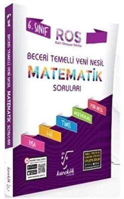 6. Sınıf Beceri Temelli ROS Matematik Soruları - 1