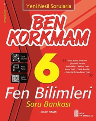 6. Sınıf Ben Korkmam Fen Bilimleri Soru Bankası - 1