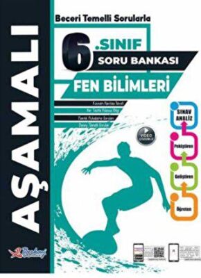 Berkay Yayıncılık 6. Sınıf Fen Bilimleri Aşamalı Soru Bankası kapağı