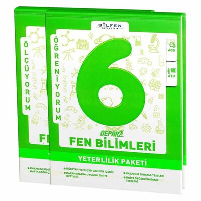 Bilfen Yayıncılık 6. Sınıf Fen Bilimleri Depar Yeterlilik Paketi - 1