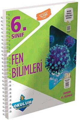 Murat Yayınları 6. Sınıf Fen Bilimleri Okulum Akıllı Defter - 1