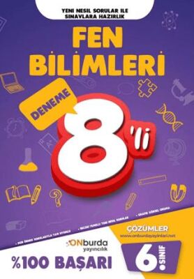 ONburda Yayınları 6. Sınıf Fen Bilimleri Yeni Nesil Branş Denemeleri - 1