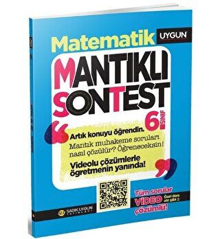 Sadık Uygun Yayınları 6. Sınıf Mantıklı Son Test Matematik - 1