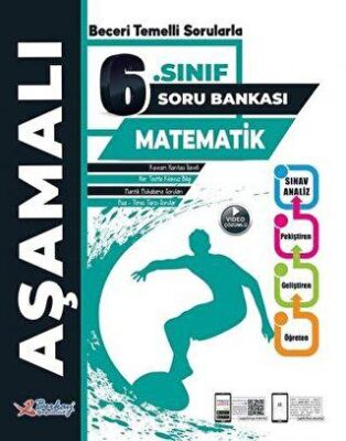 Berkay Yayıncılık 6. Sınıf Matematik Aşamalı Soru Bankası - 1