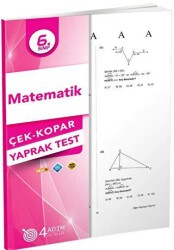 4 Adım Yayınları 6. Sınıf Matematik Yaprak Test - 4 Adım Yayınları