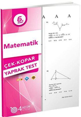 4 Adım Yayınları 6. Sınıf Matematik Yaprak Test - 1