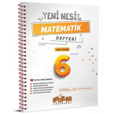 6. Sınıf Matematik Yeni Nesil Defteri - 1