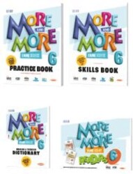 Kurmay Yayınları 6. Sınıf More & More English Practice Book + Dictionary + Skills Book + Readers - Kurmay Yayınları