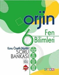 Gama Yayınları 6. Sınıf Orjin Fen Bilimleri Konu Özetli Etkinlikli Soru Bankası - Gama Yayınları