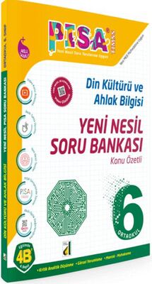 Damla Yayınevi - Bayilik Pisa Yeni Nesil Din Kültürü ve Ahlak Bilgisi Soru Bankası - 6. Sınıf - 1